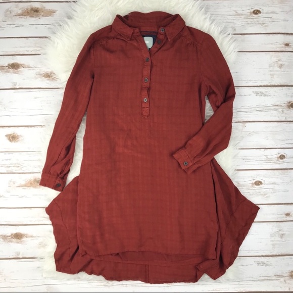 Anthropologie Maeve Bloomsbury Front Tie Dress - Picture 6 of 7